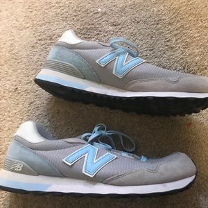 blue new balance sneakers